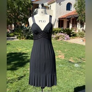 Catherine Malandrino sleeveless laser cut dress - size 4